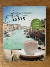 Live Italian - The Ultimate Language Learning Experience NEW BOXED SEALED