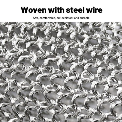 Stainless steel glove - stainless, cut