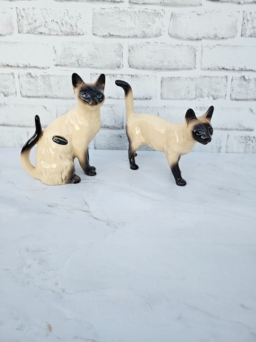 Coopercraft siamese cat pair - coopercraft,