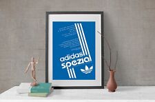 A4 SPEZIAL EXHIBITION ADIDAS FILM ART RETRO POSTER music CULTURE PRINT HOME