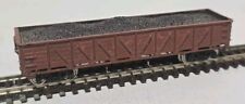 BACHMANN N SCALE BROWN GONDOLA WAGON w/ COAL LOAD ROLLING STOCK MODEL UNBOXED