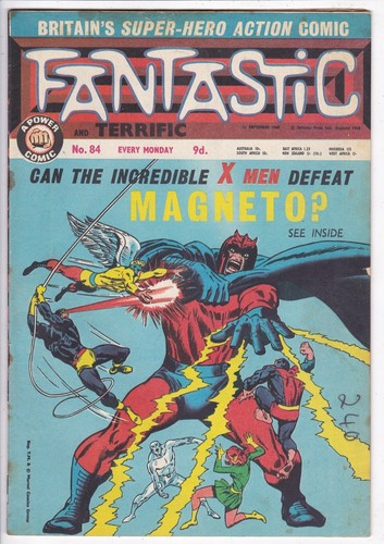 Fantastic terrific comic 84 - &,
