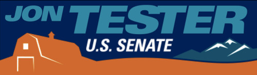 Jon tester bumper sticker s - bumper, u.s