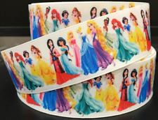 DISNEY PRINCESS RIBBON GROSGRAIN 38mm wide PER YARD Cake Decoration Crafts Bows
