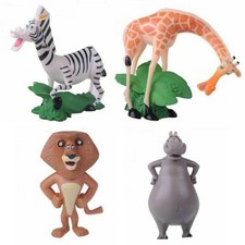 Create Your Own Adventures With Madagascar Movie Action Figures 4 Roles Included