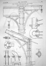 Antique Print 1866 Paris