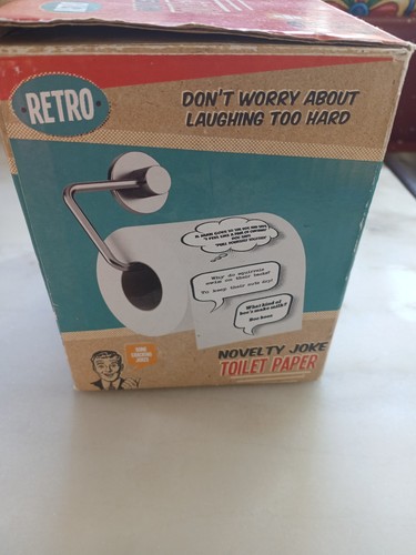 Novelty joke printed toilet - printed,