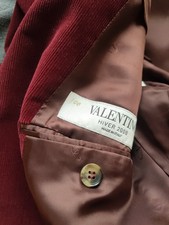 Valentino Evening Jacket, New, Burgundy Size XL Made In Italy RRP £700