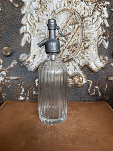 Miniature antique soda siphon - miniature,