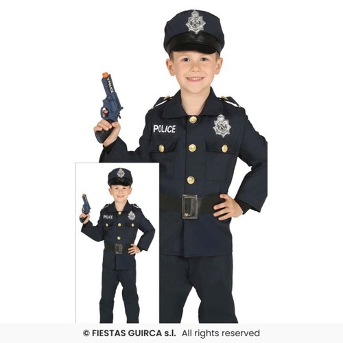 Deluxe boys police officer - deluxe,