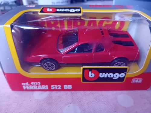 Burago ferrari 512 car - burago,