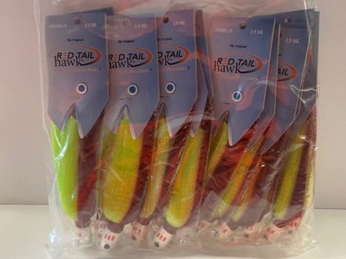 Red tail hawk jig oz - tail, 1.5