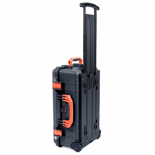 Black orange pelican - black,