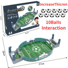 Mini Table Soccer Game with 10 Footballs, Football Gifts for Boys, Tabletop Kids