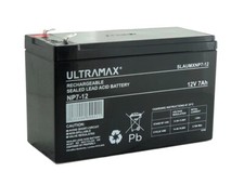 2 x ULTRA MAX 12V 7AH AGM/GEL