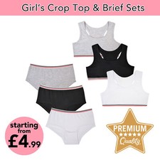 Girls Hipsters & Crop Top