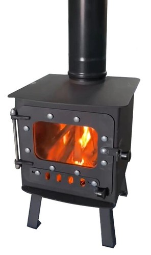 Wood burning stove - wood, stove,