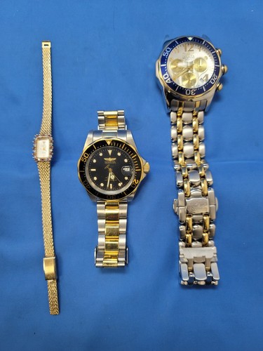 Lot three broken watches - of,