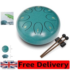 6-Inch Steel Tongue Drum with