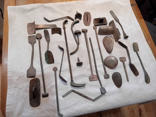 Vintage antique brass foundry - brass,
