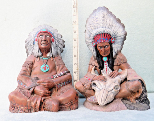 Pair large porcelain - of,