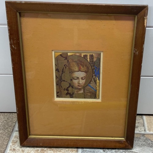 Vintage religious icon art - icon,