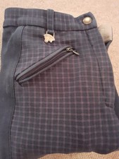 Loveson Checked Jodpurs  W26