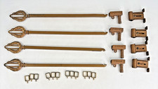 (4) Vintage KIRSCH Swing Arm
