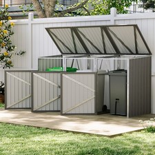 Triple Wheelie Bin Storage