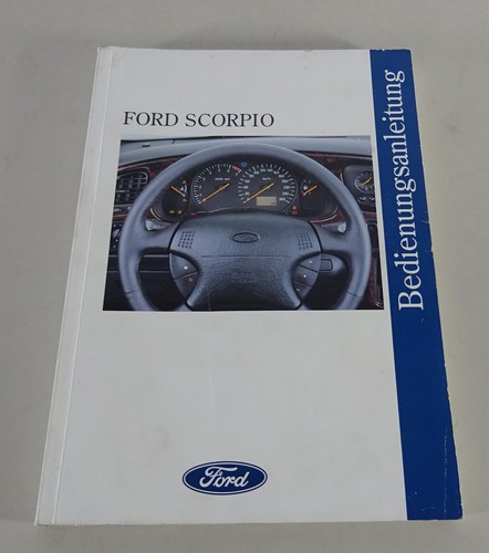 Operating manual handbook - manual, ford