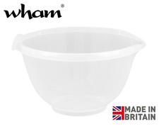 7L Plastic Cuisine Mixing Bowl Measuring Baking Salad Serving Cooking Kitchen UK