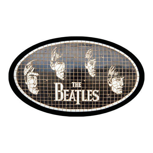 Beatles mosaic wall - beatles, decor