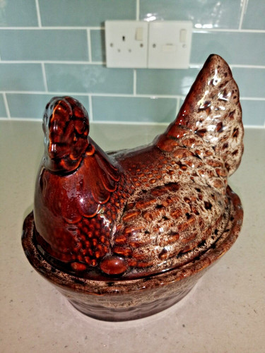 Vintage fosters pottery brown - vintage,