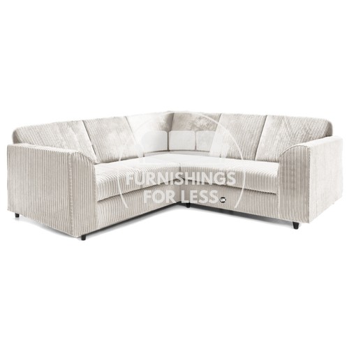 Luxor silver corner sofa - luxor,