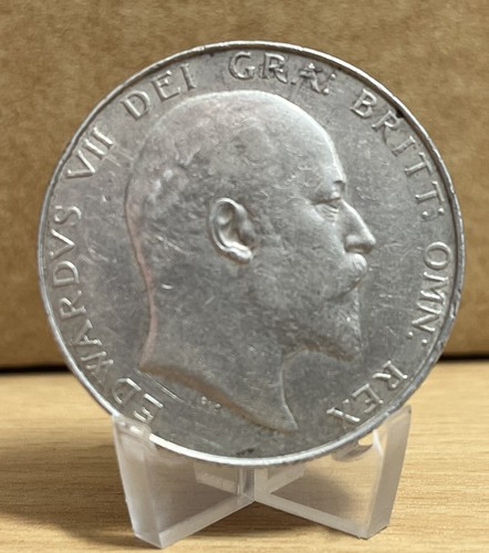 1908 edward vii silver - silver, half