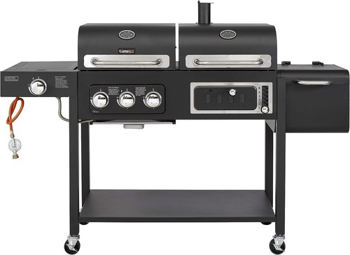 Hybrid burner barbecue - 4,