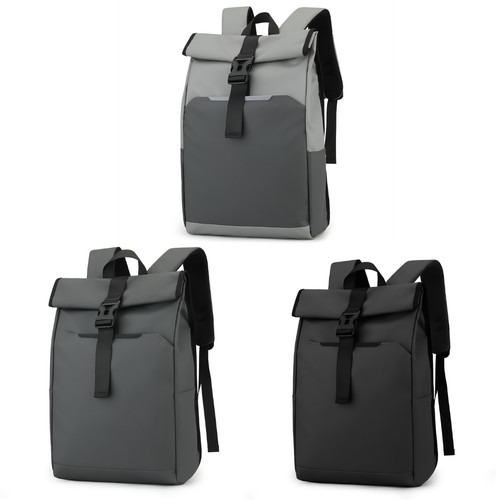 Roll top backpack - top,