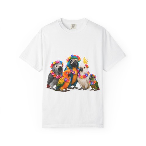 Tropical parrot party shirt - parrot, t-shirt