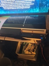 Sony Playstation 3 PS3 Chunky Console 40GB - Tested & Working Unit Only