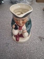 pair of Tony Wood Philpot Toby Jug Staffordshire Vintage