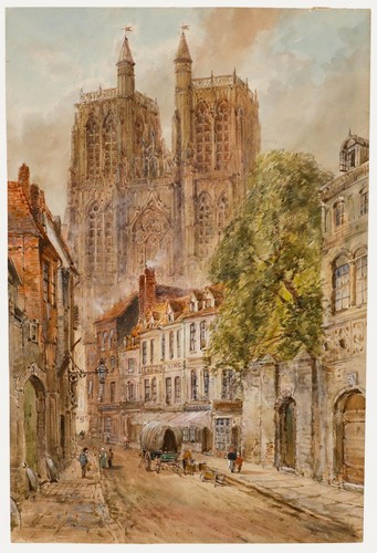 Early 20th century watercolour - early,