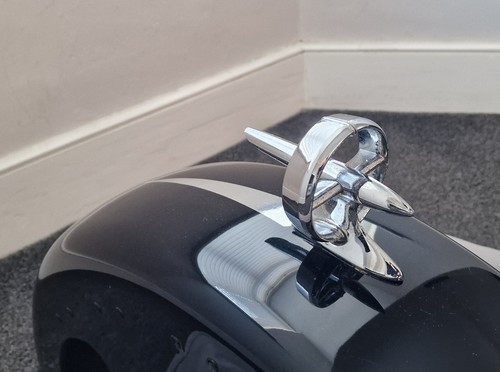 Chrome fender ornament circa - chrome,
