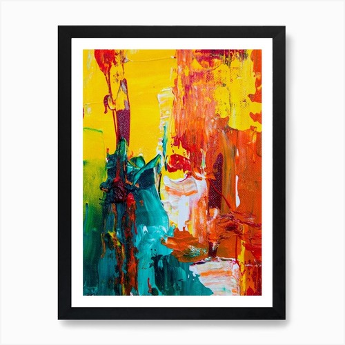 Abstract painting acrylic - abstract,