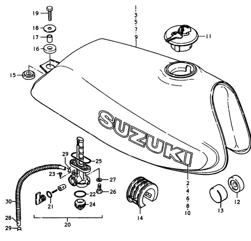 Suzuki genuine rear - suzuki,