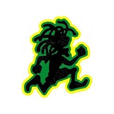 Rasta Man Sticker Decal bob