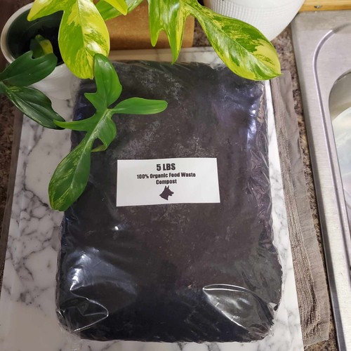 100 organic food waste - 100%,