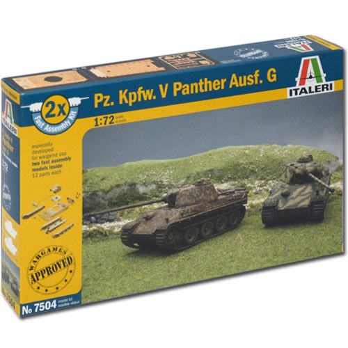 Italeri kpfw v panther - italeri, pz