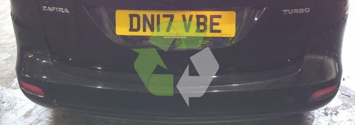Vauxhall zafira mk3 - mk3, rear