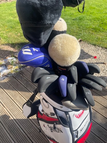 Mens golf clubs and bag - golf,
