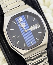 Vintage seiko automatic blue - vintage,